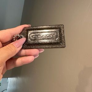 Authentic large Coach hang tag